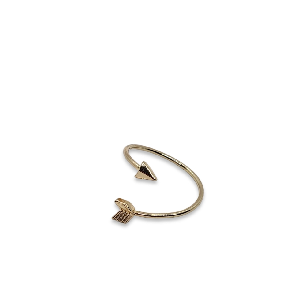 Arrow gold ring